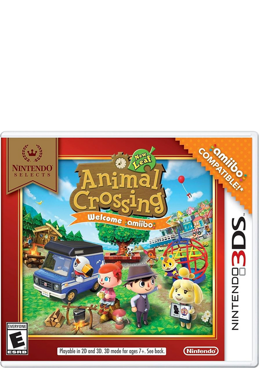Animal Crossing New Leaf Welcome Amiibo Video Game | Nintendo 3DS Video Games