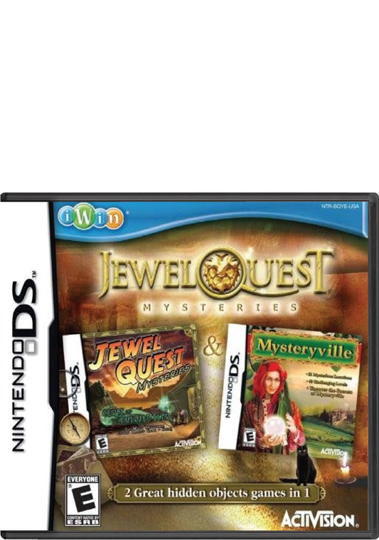 Jewel Quest Mysteries| Nintendo DS Video Game | DS Games