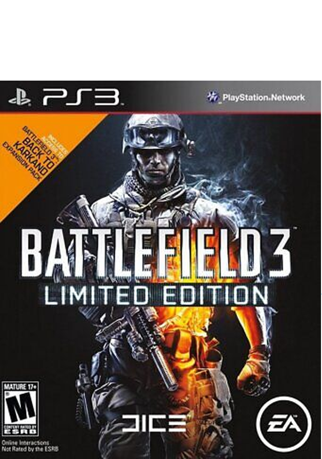 Battlefield 3 Limited Edition PS3 Game | PlayStation 3 Video Games