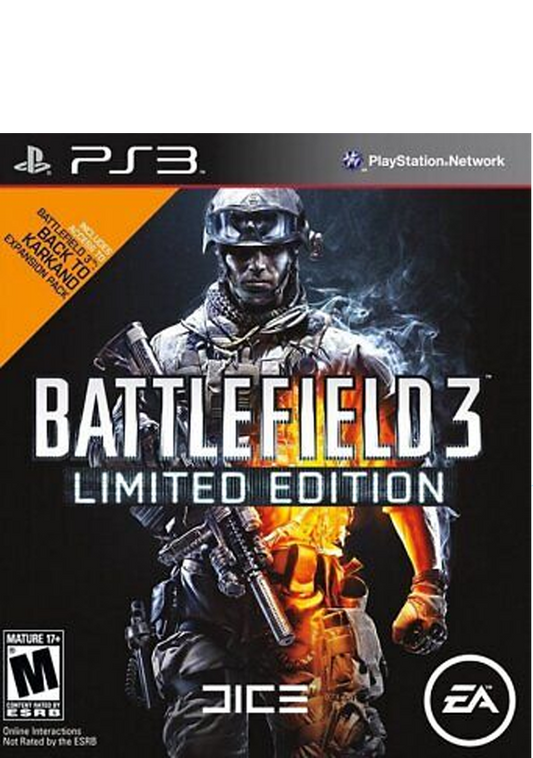 Battlefield 3 Limited Edition PS3 Game | PlayStation 3 Video Games