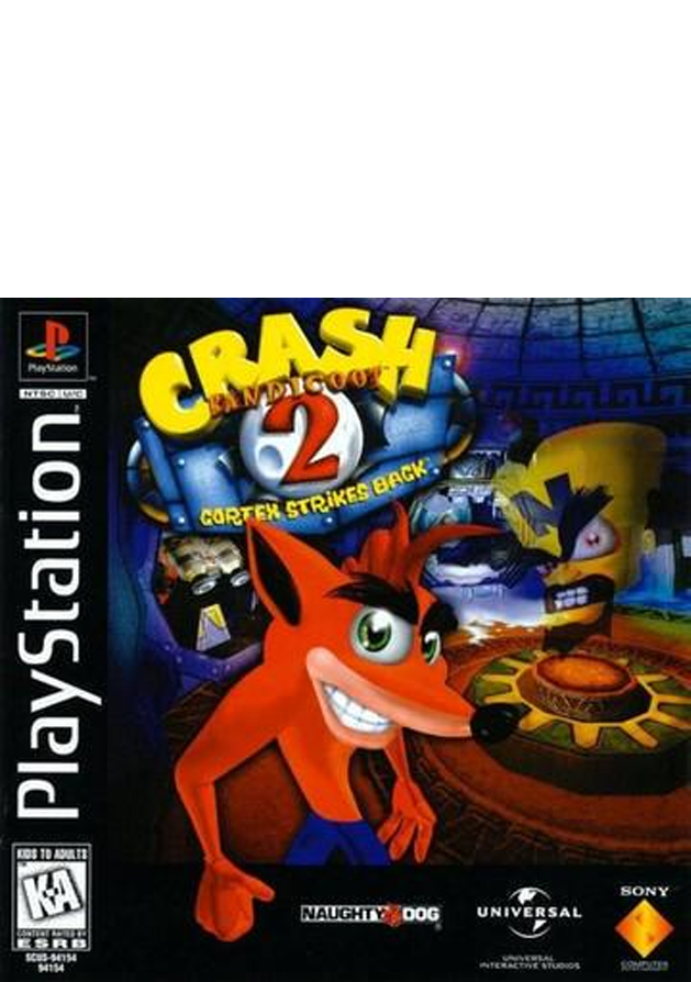 Crash Bandicoot 2 Cortex Strikes Back | PlayStation 1 Video Game | PS1 Games