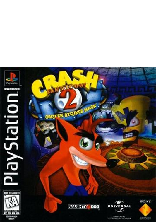 Crash Bandicoot 2 Cortex Strikes Back | PlayStation 1 Video Game | PS1 Games