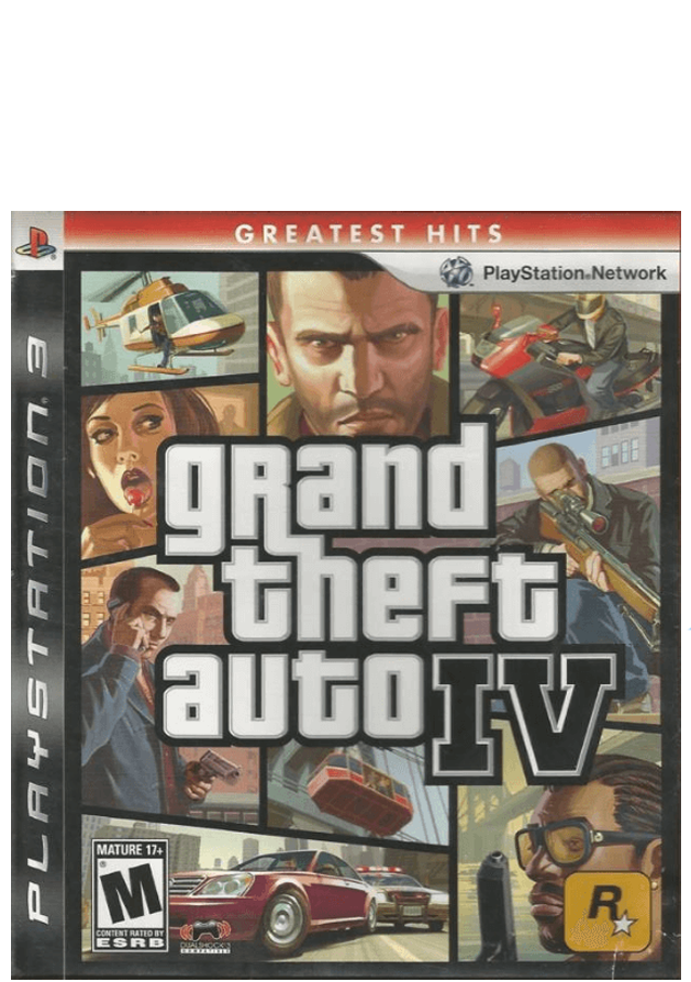 Grand Theft Auto IV Greatest Hits PS3 Game | PlayStation 3 Video Games