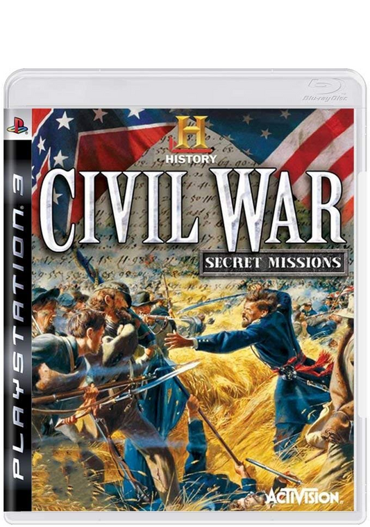 Civil War Secret Missions PS3 Game | PlayStation 3 Video Games