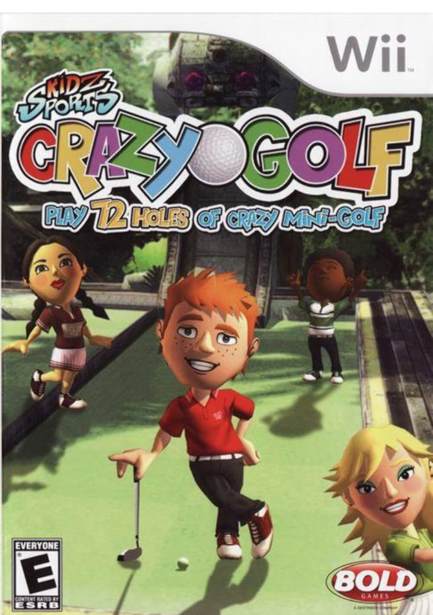 Kidz Sports Crazy Golf Video Game | Nintendo Wii Video Games