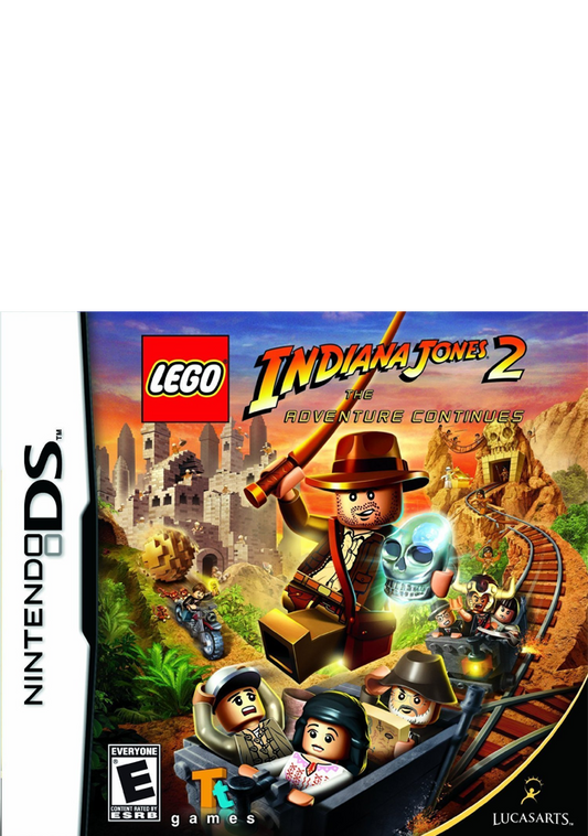 LEGO Indiana Jones 2 The Adventure Continues Nintendo DS Game | Nintendo DS Video Games