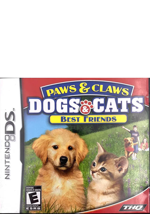 Paws and Claws Dogs and Cats Best Friend Nintendo DS Game | Nintendo DS Video Games