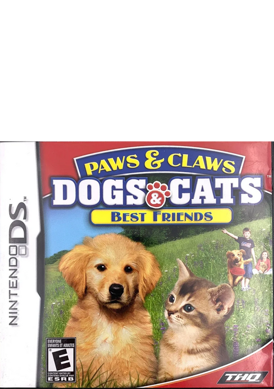 Paws and Claws Dogs and Cats Best Friend Nintendo DS Game | Nintendo DS Video Games