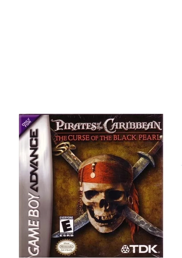 Pirates of The Caribbean The Curse of the Black Pearl GBA Game | Nintendo Game Boy Advance Video Games
