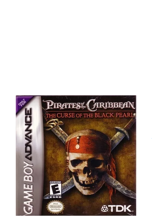 Pirates of The Caribbean The Curse of the Black Pearl GBA Game | Nintendo Game Boy Advance Video Games