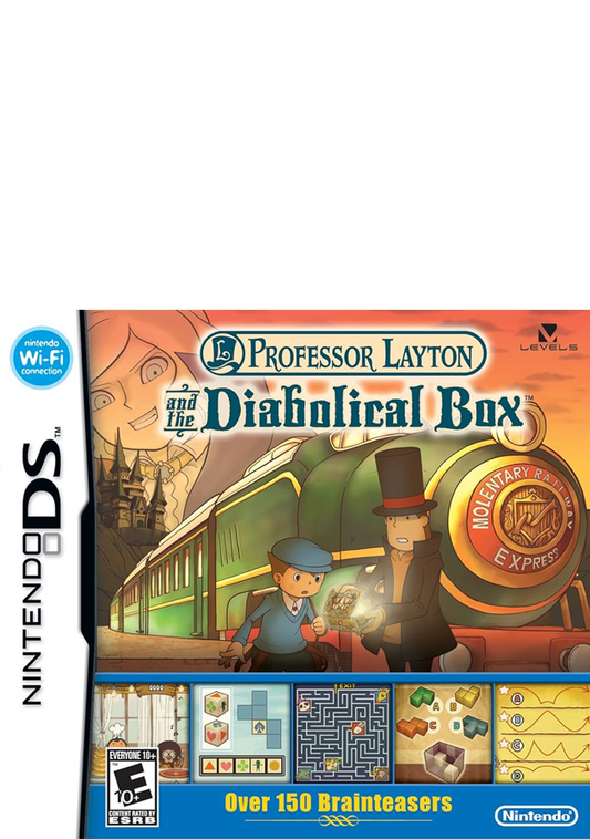 Professor Layton and the Diabolical Box | Nintendo DS Video Game | DS Games
