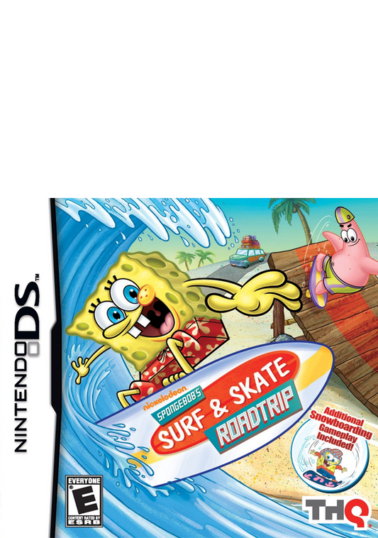 Spongebob Surf & Skate Roadtrip | Nintendo DS Video Game | DS Games