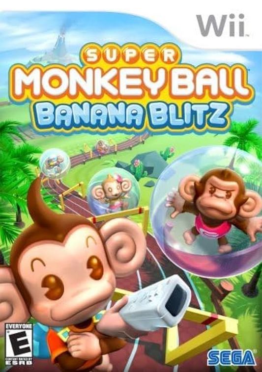 Super Monkey Ball Banana Blitz Video Game | Nintendo Wii Video Games