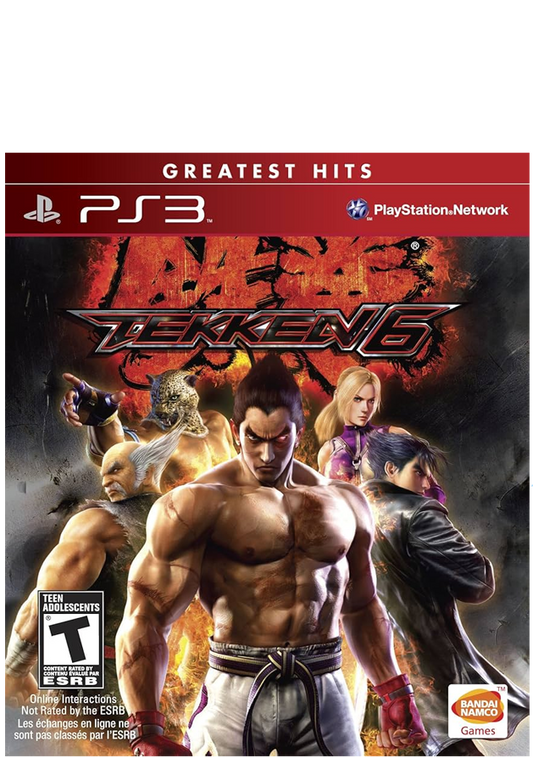 Tekken 6 Greatest Hits PS3 Game | PlayStation 3 Video Games
